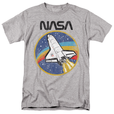 (image for) NASA Shuttle Flight T-Shirt - Click Image to Close