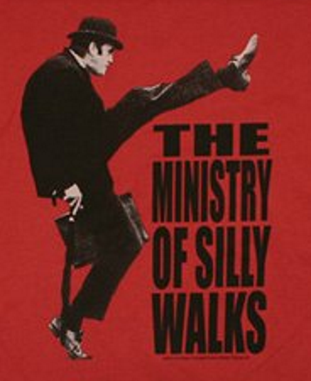(image for) Ministry of Silly Walks Monty Python Shirt - Click Image to Close