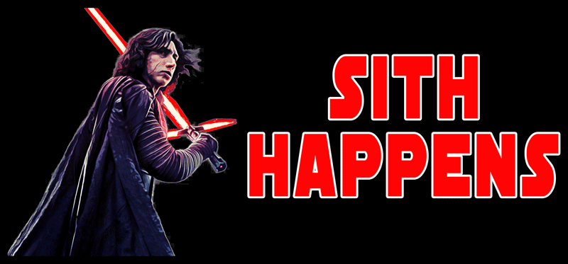 (image for) Sith Happens T-Shirt - Click Image to Close