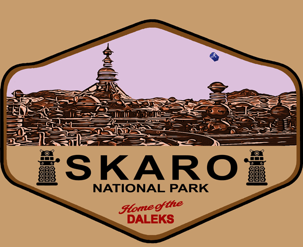Skaro National Park - Home of the Daleks T-Shirt (image for) Skaro National Park - Home of the Daleks T-Shirt