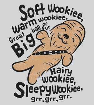 (image for) Soft Wookie T-Shirt - Click Image to Close