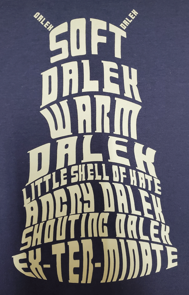 (image for) Soft Dalek Warm Dalek [BBT Parody] T-Shirt