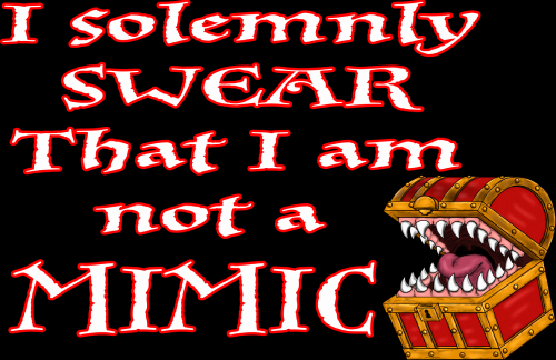 (image for) I Solemnly Swear I Am Not a Mimic T-Shirt