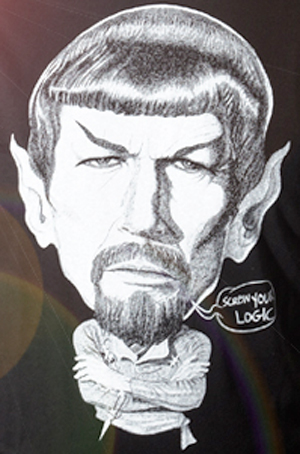 (image for) Evil Spock T-Shirt - Click Image to Close