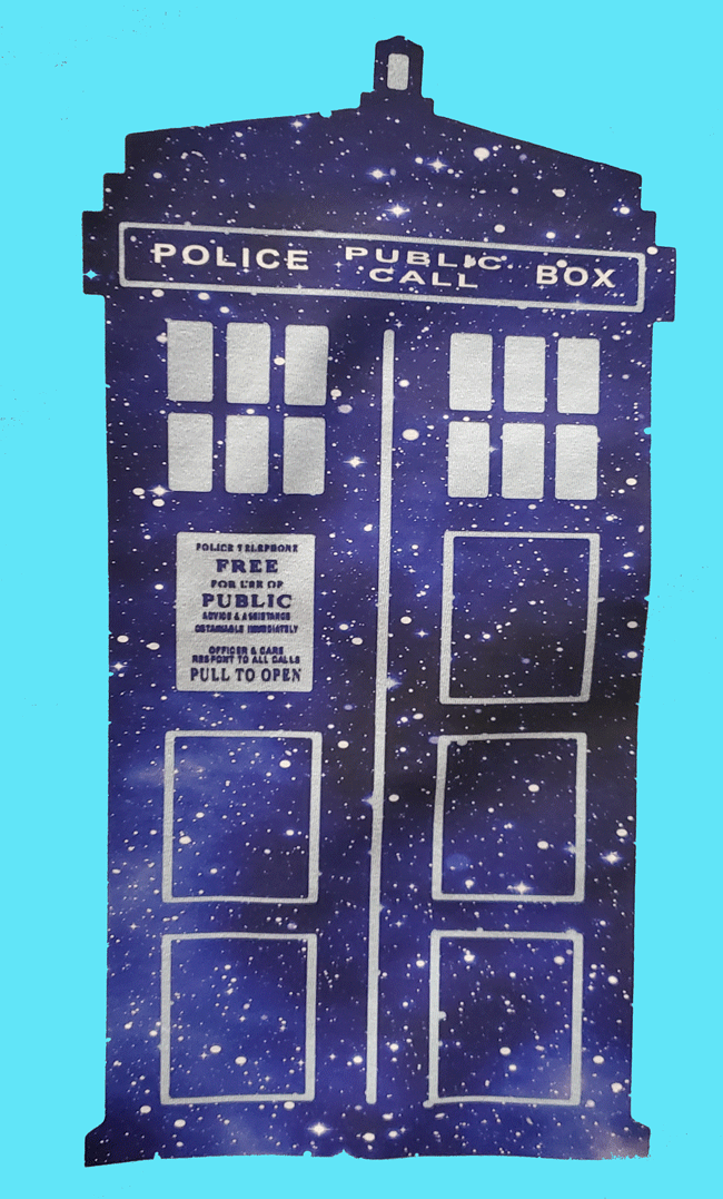 Starry Tardis T-Shirt (image for) Starry Tardis T-Shirt