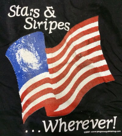(image for) Stars & Stripes... Wherever T Shirt - Click Image to Close