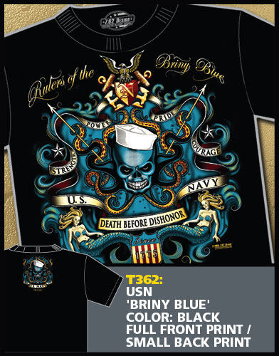 (image for) Briny Blue Navy Shirt - Click Image to Close