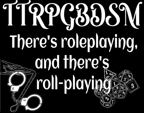 (image for) TTRPGBDSM T-Shirt