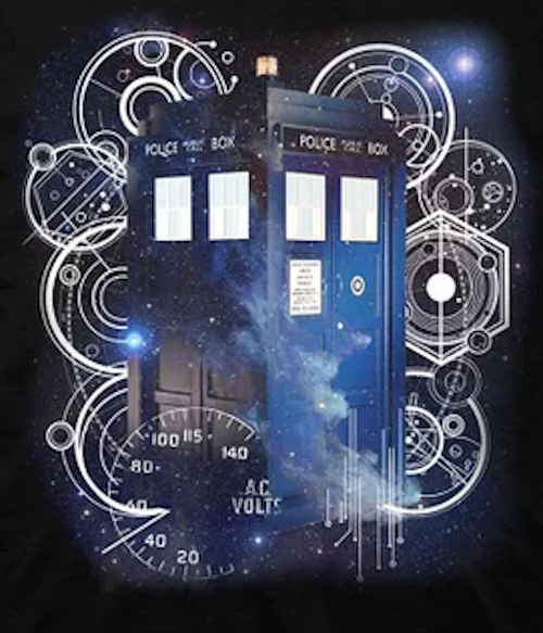 (image for) Tardis Space Tech T-Shirt