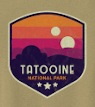 (image for) Tatooine National Park T-Shirt - Click Image to Close