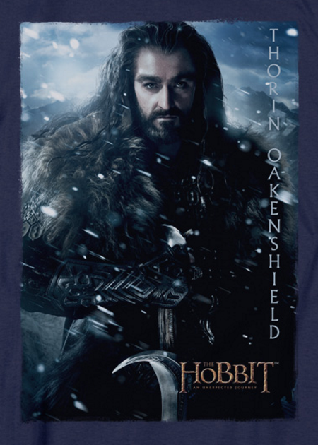 (image for) Thorin Oakenshield Poster T-Shirt - Click Image to Close