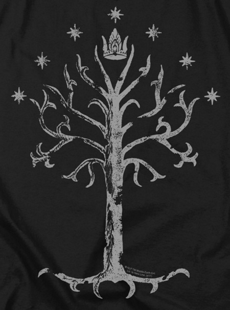 (image for) Tree of Gondor LOTR T-Shirt - Click Image to Close