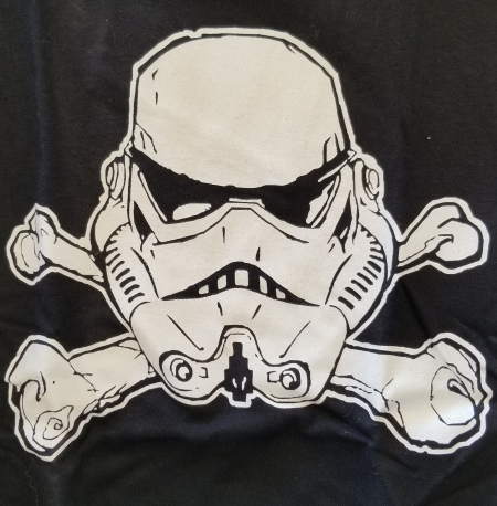 (image for) Stormtrooper & Crossbones T-Shirt - Click Image to Close