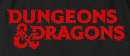 (image for) Dungeons & Dragons™ Type Logo T-Shirt - Click Image to Close