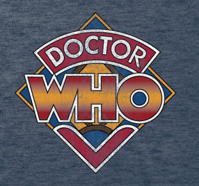 (image for) Dr Who Vintage Logo T-Shirt - Click Image to Close