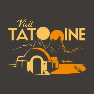 (image for) Visit Tatooine T-Shirt - Click Image to Close