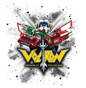 (image for) Voltron Blast T-Shirt - Click Image to Close