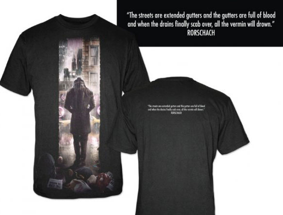 (image for) Rorschach Poster Watchmen Shirt