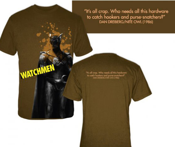 (image for) Nite Owl Watchmen Shirt - Click Image to Close