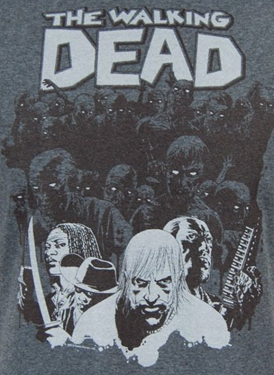 The Walking Dead Comic Faces T-Shirt Small Jinx - ToyWiz