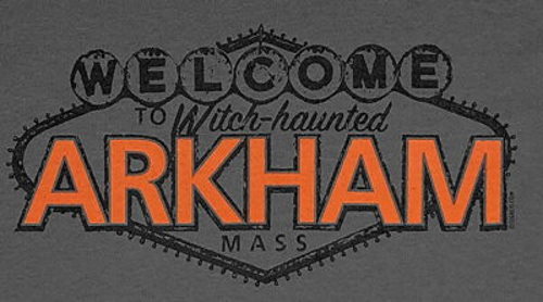 (image for) Welcome to Arkham Vintage Sign T-Shirt