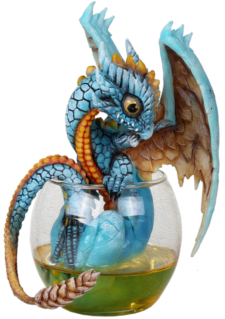 (image for) Whiskey Dragon Figurine - Click Image to Close