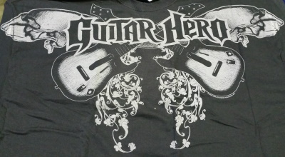 (image for) Wings N Strings Guitar Hero Shirt - Click Image to Close