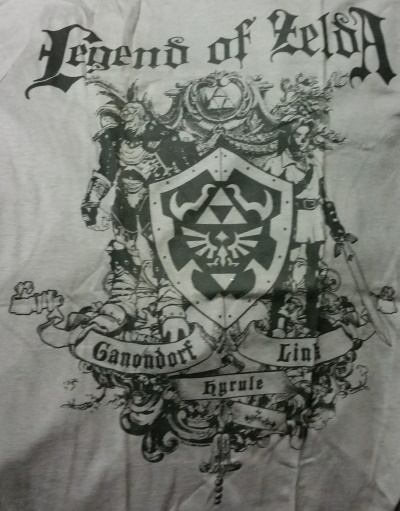 (image for) Zelda Shield Crest Shirt - Click Image to Close