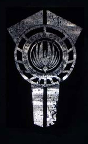 (image for) Battlestar Galactica Foil Shield Shirt