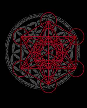 (image for) Metatron's Cube Shirt - Click Image to Close