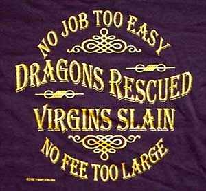 (image for) Dragons Rescued - Maidens Slain Shirt