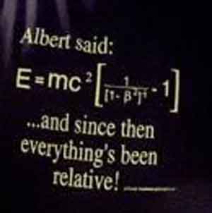 (image for) Albert Said E=MC2 Shirt - Click Image to Close