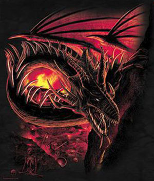 (image for) Hellfire Dragon Shirt - Click Image to Close