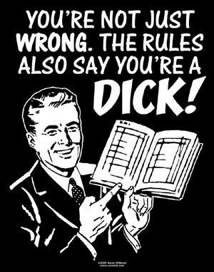 (image for) Rules Lawyer Shirt