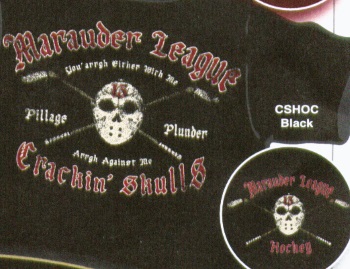 (image for) Marauders Hockey Pirate Shirt - Click Image to Close