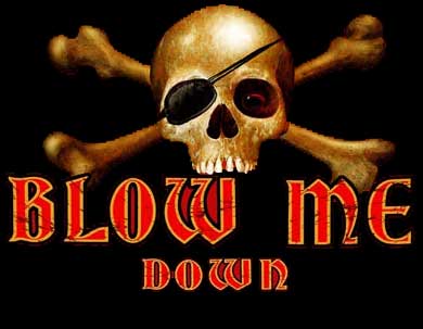 (image for) Blow Me Down T-Shirt - Click Image to Close