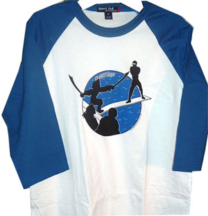(image for) Pirates VS Ninjas Walk the Plank T-Shirt - Click Image to Close