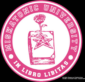 (image for) Miskatonic University Rose Book Shirt
